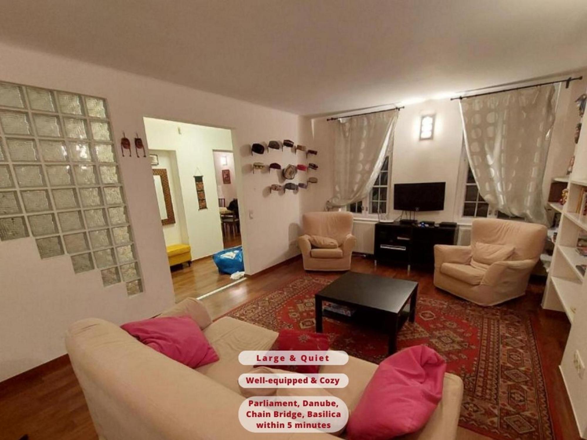 Queen Zita Apt 130 M2 Near Chain Bridge Budapesta Exterior foto
